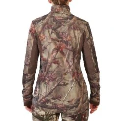 VESTE FEMME CHASSE SILENCIEUSE RESPIRANTE CAMOUFLAGE 500 -Matériel De Camping veste femme chasse silencieuse respirante camouflage 500 6