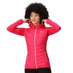 Regatta Veste Hybride ANDRESON Femme (Rose Fluo) -Matériel De Camping veste hybride andreson femme rose fluo 2