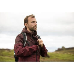 Quechua Veste Imperméable De Randonnée - NH500 Flap - Homme -Matériel De Camping veste impermeable de randonnee nh500 flap homme 3