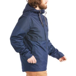 Quechua Veste Imperméable De Randonnée - NH500 Flap - Homme -Matériel De Camping veste impermeable de randonnee nh500 flap homme 5