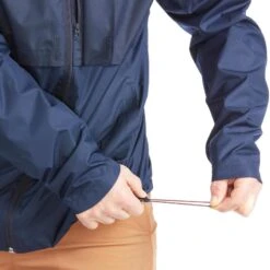 Quechua Veste Imperméable De Randonnée - NH500 Flap - Homme -Matériel De Camping veste impermeable de randonnee nh500 flap homme 7