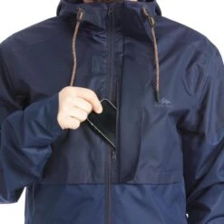 Quechua Veste Imperméable De Randonnée - NH500 Flap - Homme -Matériel De Camping veste impermeable de randonnee nh500 flap homme 9