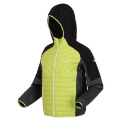 Regatta Veste KIELDER HYBRID Enfant (Vert Algue / Noir) -Matériel De Camping veste kielder hybrid enfant vert algue noir 2