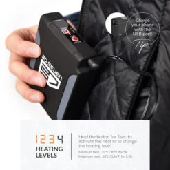 Veste Matelassée Avec Technologie Coupe Ajustée -Matériel De Camping veste matelassee avec technologie coupe ajustee 4