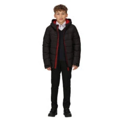 Regatta Veste Matelassée Enfant (Noir / Rouge Classique) -Matériel De Camping veste matelassee enfant noir rouge classique 2