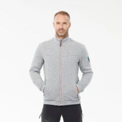 Quechua Veste Polaire Chaude De Randonnée - SH100 - Homme -Matériel De Camping veste polaire chaude de randonnee sh100 homme 3