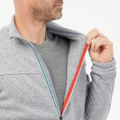 Quechua Veste Polaire Chaude De Randonnée - SH100 - Homme -Matériel De Camping veste polaire chaude de randonnee sh100 homme 6