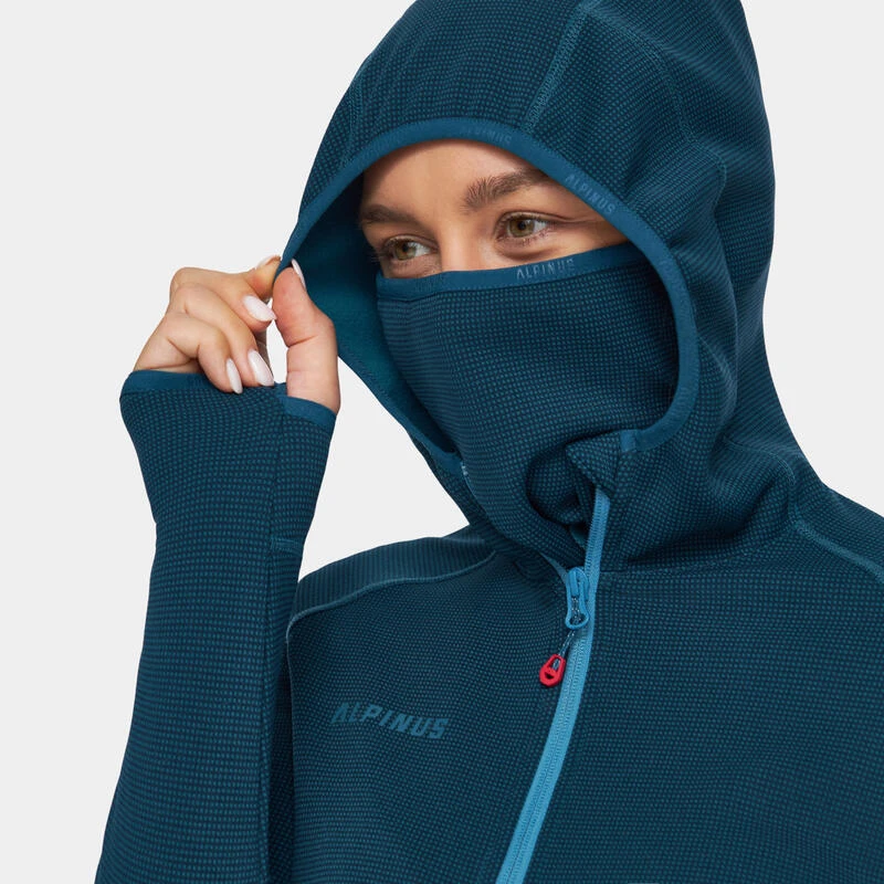 Veste Polaire De Randonnée Alpinus Oeta - Femme 5 Veste Polaire De Randonnée Alpinus Oeta - Femme – Image 3