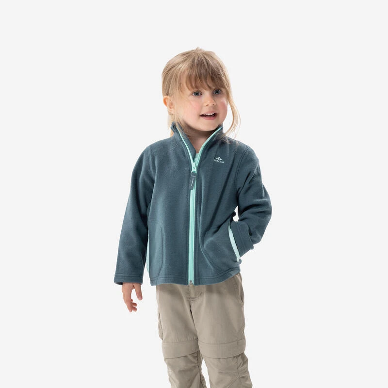 Quechua Veste Polaire De Randonnée - MH150 Grise - Enfant 2-6 Ans 3 Quechua Veste Polaire De Randonnée - MH150 Grise - Enfant 2-6 Ans