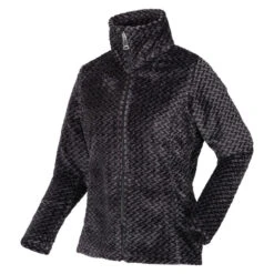 Regatta Veste Polaire HELOISE Femme (Noir Tressé) -Matériel De Camping veste polaire heloise femme noir tresse 2