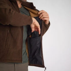 VESTE POLAIRE PRESLY VERNEY CARRON MARRON -Matériel De Camping veste polaire presly verney carron marron 5