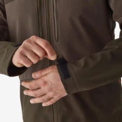 VESTE SOFTSHELL CHASSE MARRON 500 -Matériel De Camping veste softshell chasse marron 500 5