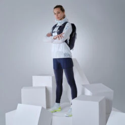 Quechua Veste Ultra Légère Hybride De Randonnée Rapide FH900 Femme Grise. -Matériel De Camping veste ultra legere hybride de randonnee rapide fh900 femme grise 2