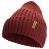 Woolpower Beanie Rib - Rouge Rouillé -Matériel De Camping woolpower beanie rib rouge rouille