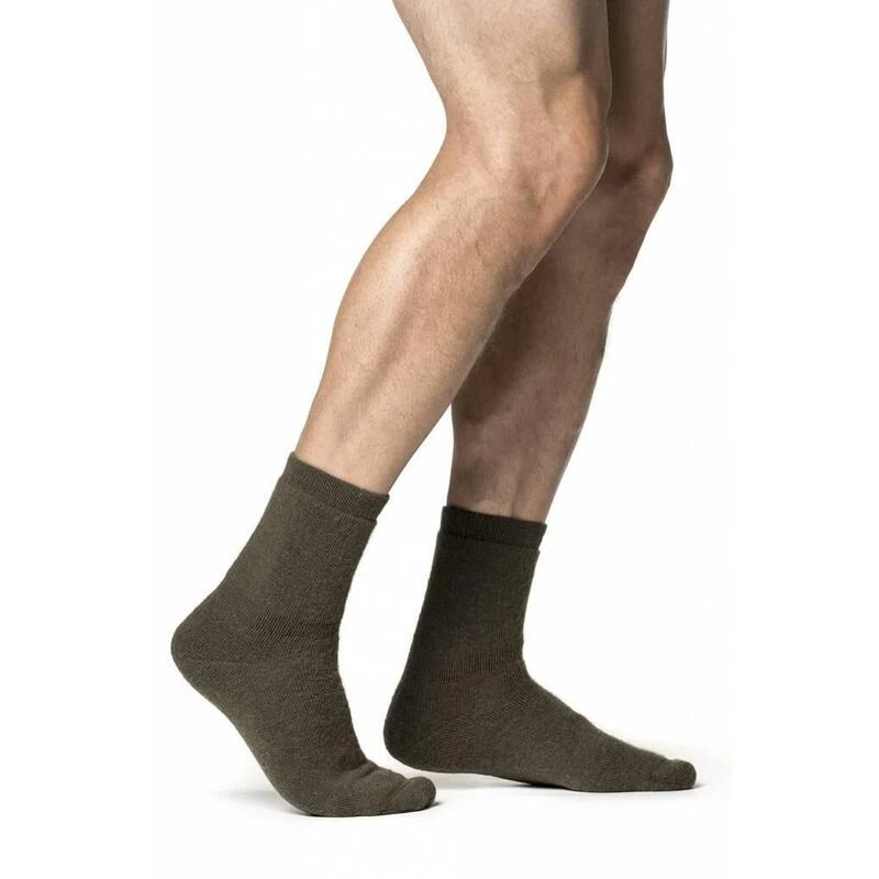 Woolpower Chaussettes Merino Ullfrotté Original 400 - Vert Pin 4 Woolpower Chaussettes Merino Ullfrotté Original 400 - Vert Pin – Image 2