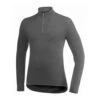 Woolpower Merino Base Layer Zip Turtleneck 200 - Gris -Matériel De Camping woolpower merino base layer zip turtleneck 200 gris
