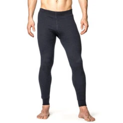 Woolpower Merino Long Johns 400 - Bleu Marine -Matériel De Camping woolpower merino long johns 400 bleu marine 2
