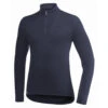 Woolpower Merino Mid Layer Zip Turtleneck 400 - Marine Foncé 1 Woolpower Merino Mid Layer Zip Turtleneck 400 - Marine Foncé -Matériel De Camping woolpower merino mid layer zip turtleneck 400 marine fonce