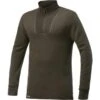 Woolpower Merino Mid Layer Zip Turtleneck 400 - Vert Pin -Matériel De Camping woolpower merino mid layer zip turtleneck 400 vert pin