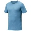 Woolpower Tee De Base Couche Merino LITE - Bleu Nordique -Matériel De Camping woolpower tee de base couche merino lite bleu nordique